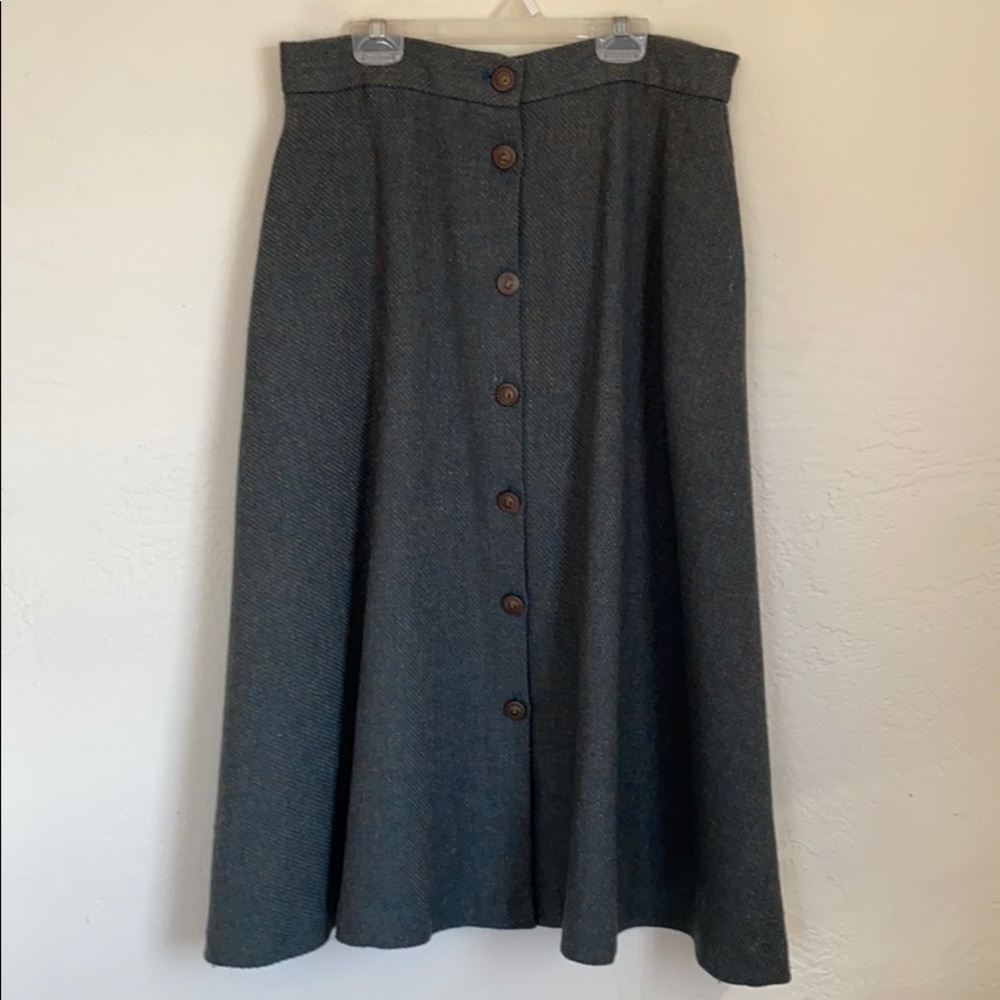 Vintage wool skirt